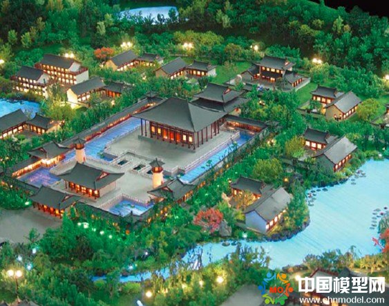 古建筑模型，古建沙盤模型