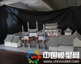 清代行宮模型，傳統(tǒng)建筑模型