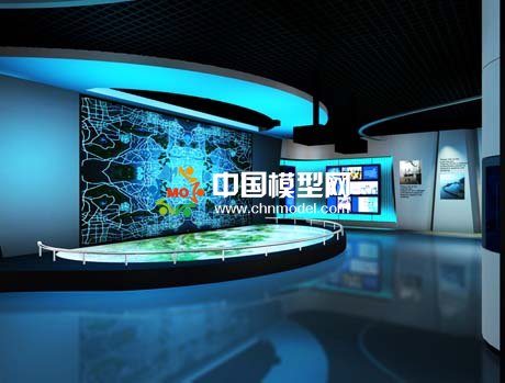 電子沙盤廣泛應用與多類別的科技展示廳，效果突出