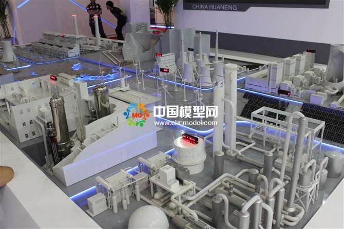 熱電站模型，核電站模型，火力發(fā)電站少盤