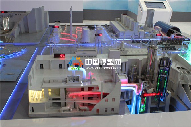 熱電站模型，核電站模型，火力發(fā)電站少盤