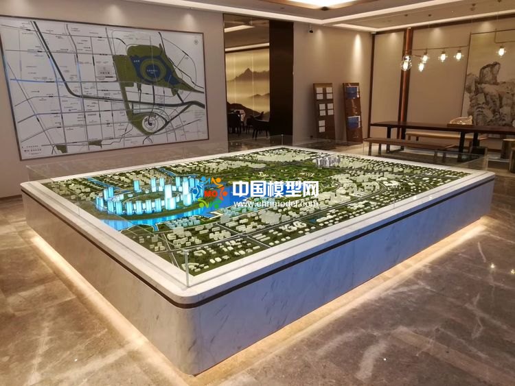 高檔樓盤模型底座，售樓部沙盤展臺（收藏）