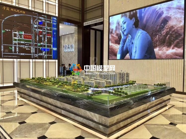 高檔樓盤模型底座，售樓部沙盤展臺（收藏）