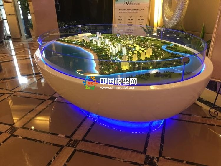 高檔樓盤模型底座，售樓部沙盤展臺（收藏）