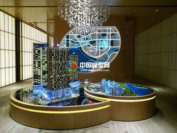 高檔樓盤模型底座，售樓部沙盤展臺（收藏）