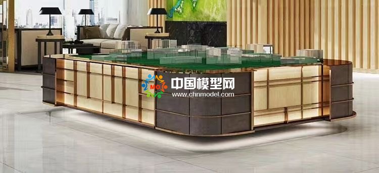 高檔樓盤模型底座，售樓部沙盤展臺（收藏）