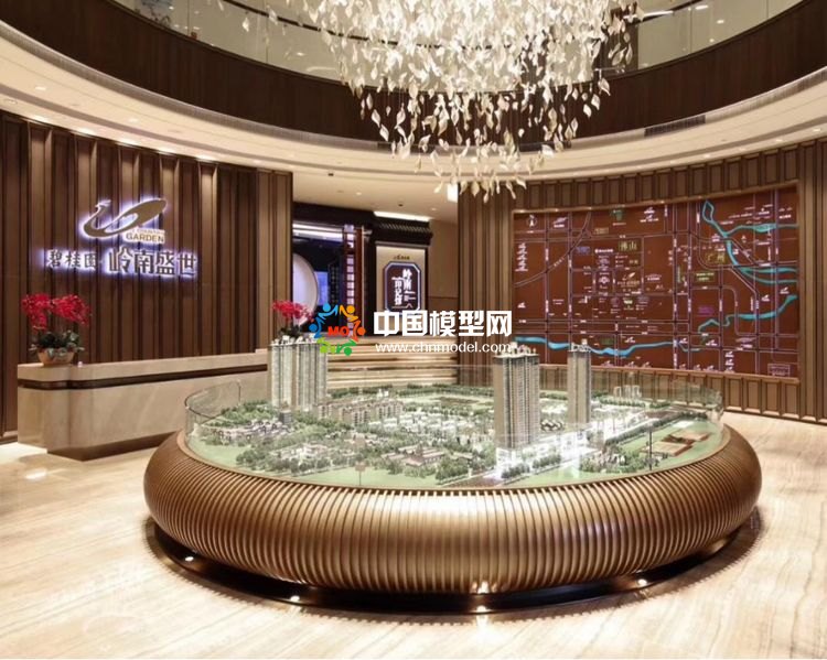 高檔樓盤模型底座，售樓部沙盤展臺（收藏）