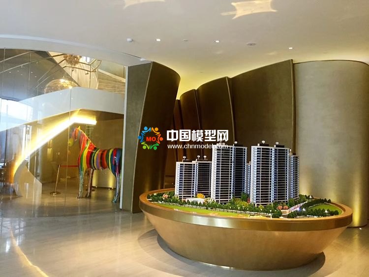 高檔樓盤模型底座，售樓部沙盤展臺（收藏）