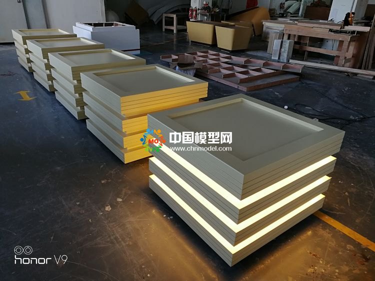 高檔樓盤模型底座，售樓部沙盤展臺（收藏）