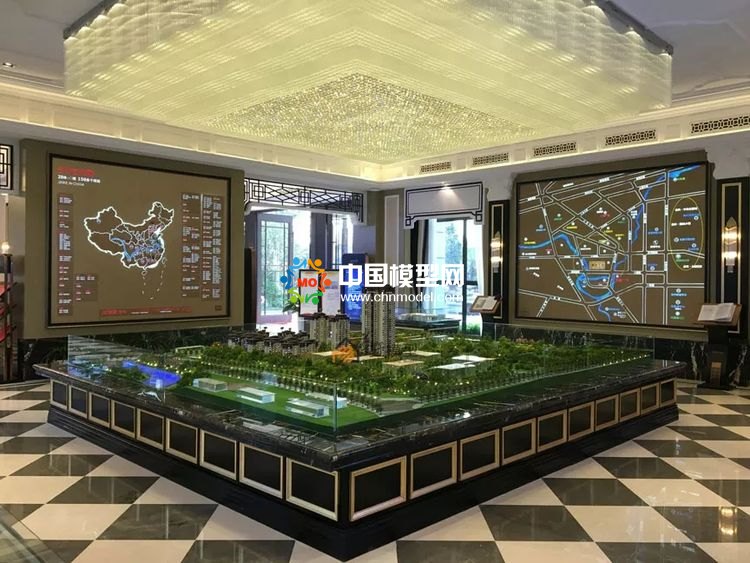 高檔樓盤模型底座，售樓部沙盤展臺（收藏）