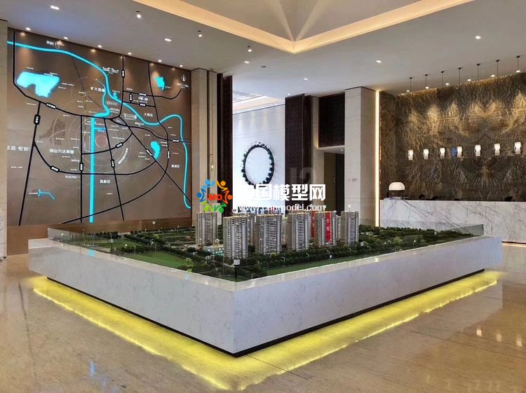 高檔樓盤模型底座，售樓部沙盤展臺（收藏）