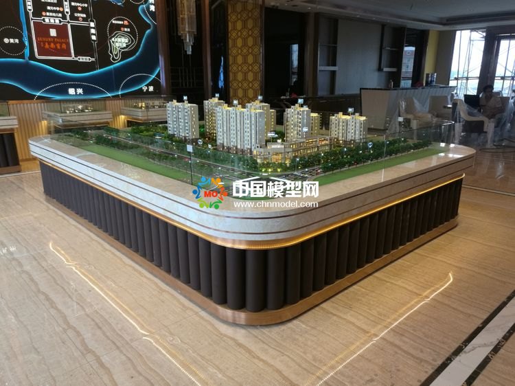 高檔樓盤模型底座，售樓部沙盤展臺（收藏）