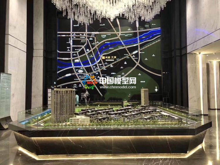 高檔樓盤模型底座，售樓部沙盤展臺（收藏）