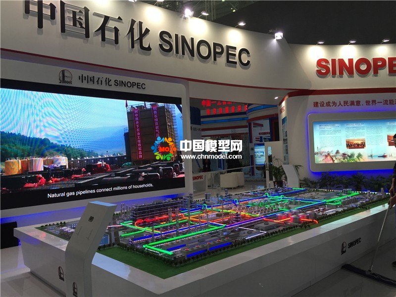 石油化工產(chǎn)業(yè)沙盤模型，石油化工流程模型