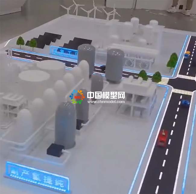 氫氣純化工業(yè)副產制氫提純沙盤模型