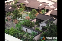 古建筑模型，蘇州園林模型，亭臺模型