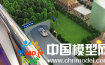 中韻物流園沙盤模型，物流園動態(tài)演示沙盤模型