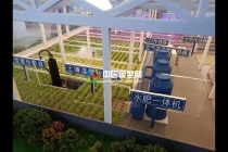  農(nóng)業(yè)大棚模型，畜牧養(yǎng)殖沙盤模型