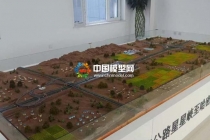 G30連霍高速公路星星峽至哈密段改擴建工程XHGJ-6標(biāo)段沙盤模型