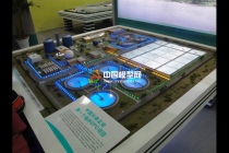 中國(guó)水務(wù)海外EPC項(xiàng)目沙盤模型，水處理沙盤模型