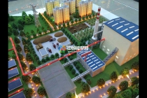 工業(yè)展示沙盤模型，企業(yè)展廳沙盤模型